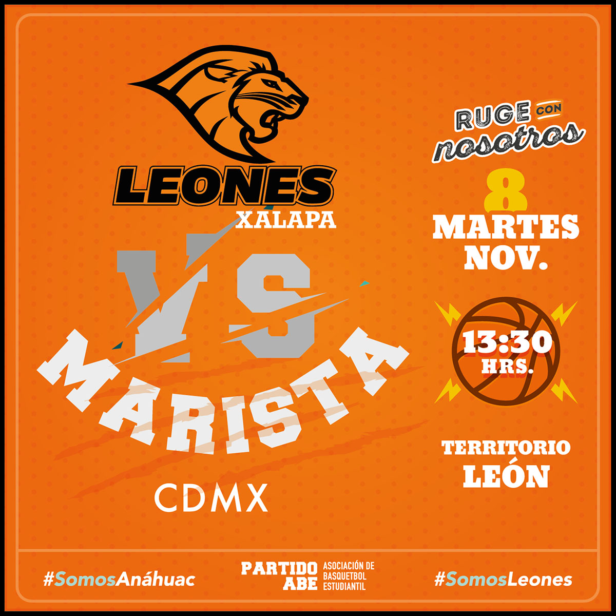 Basquetbol Varonil: UAX vs Marista Basquetbol Varonil: UAX vs Marista