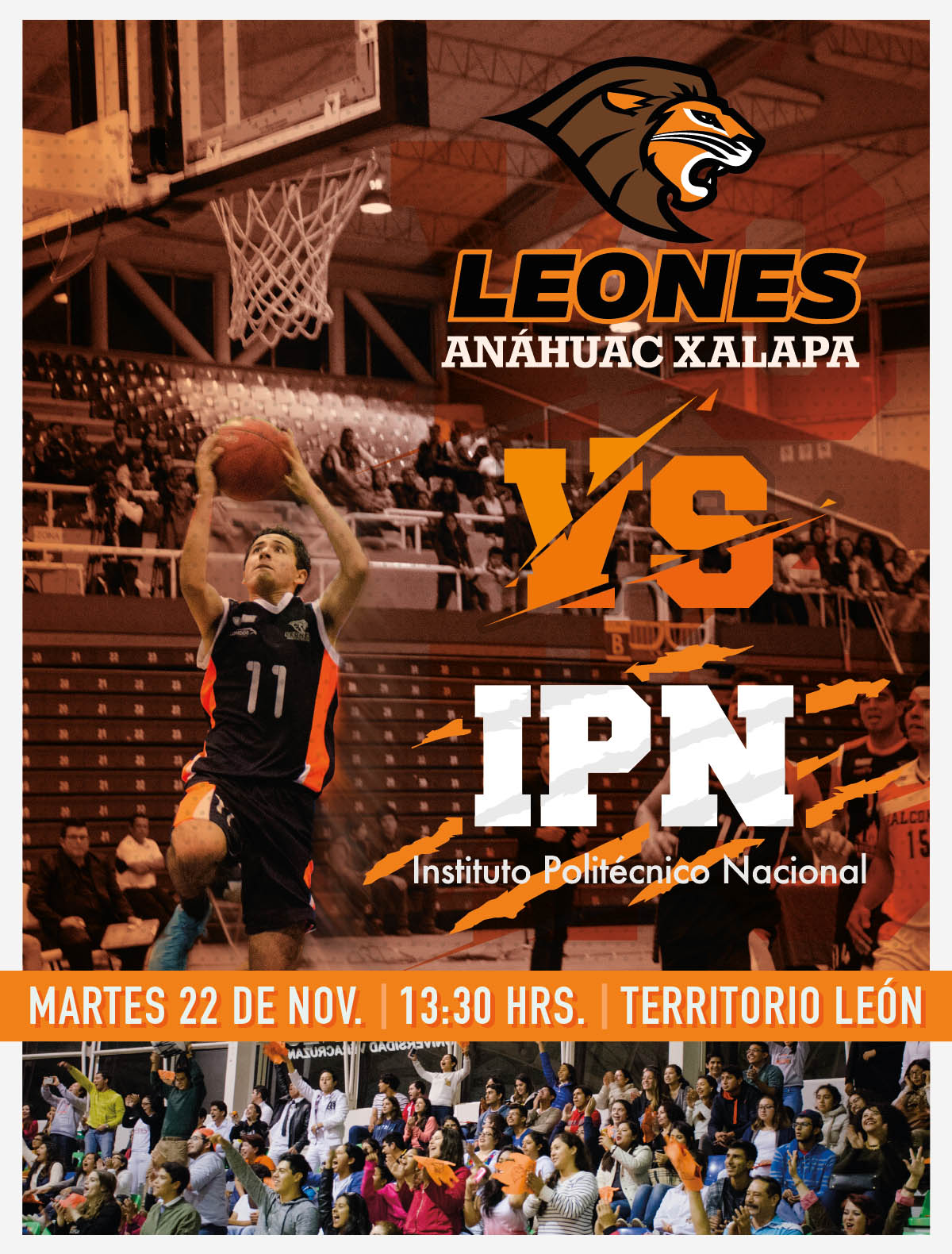 Basquetbol Varonil: UAX vs IPN