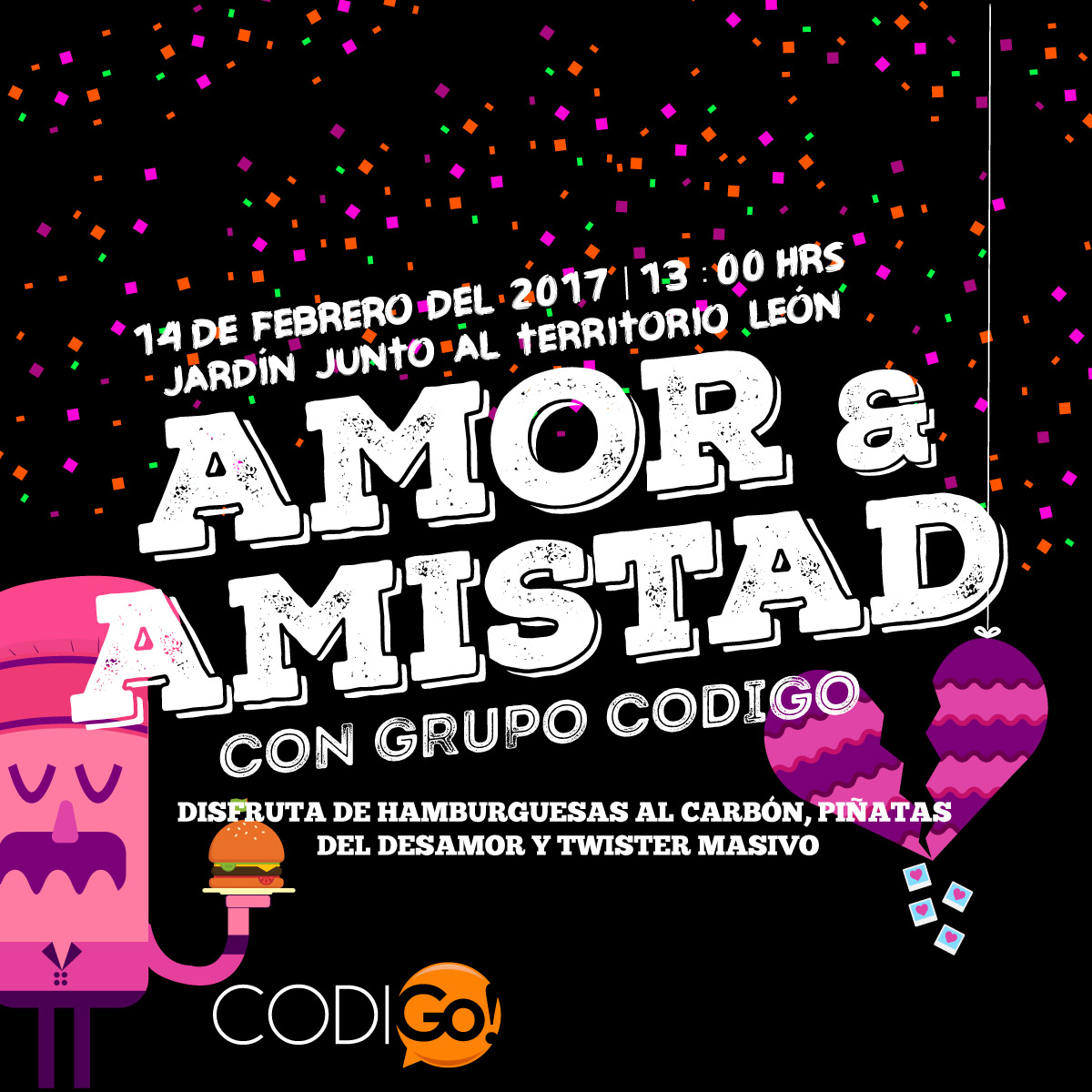 Amor y Amistad con Grupo Codigo