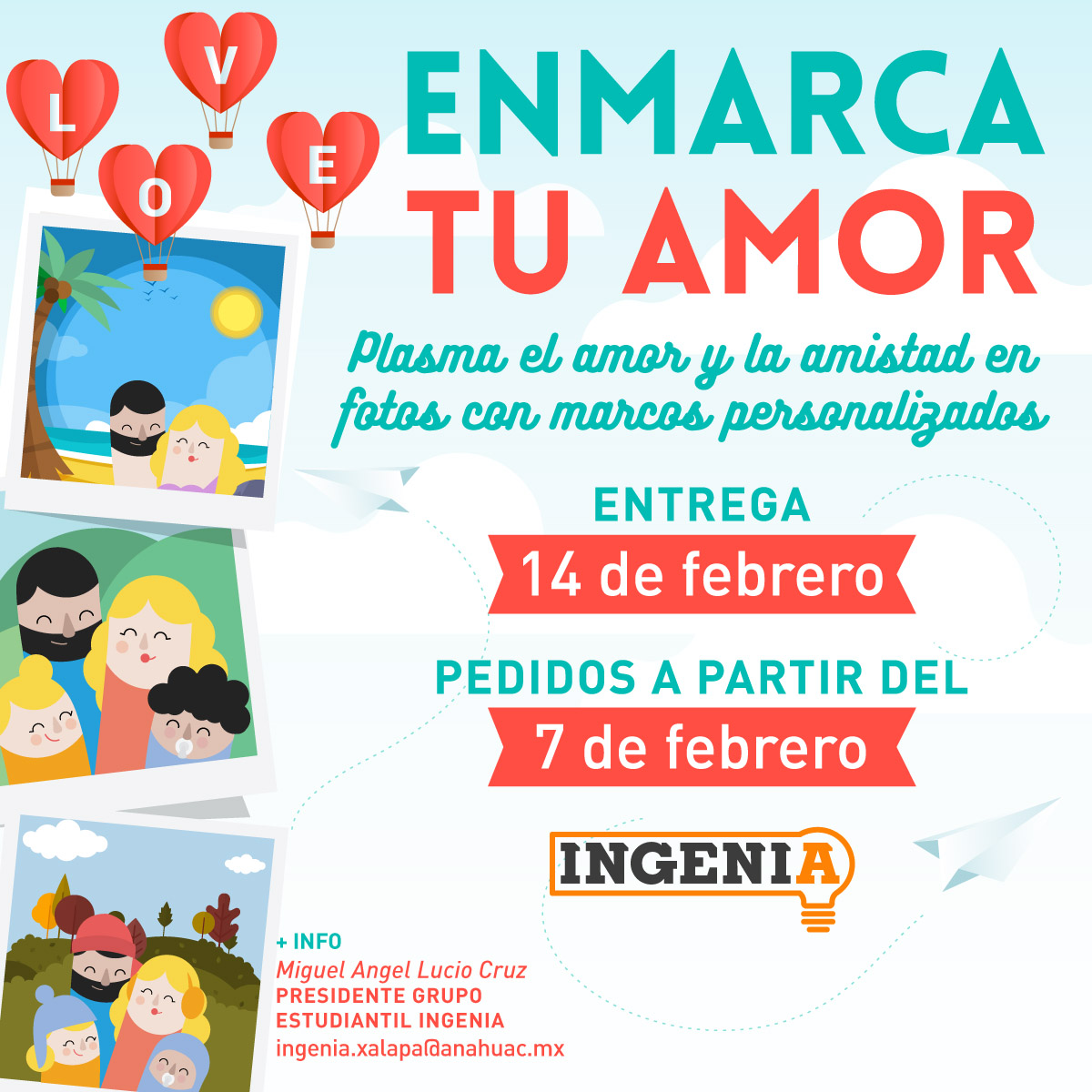 Enmarca tu amor con un marco personalizado