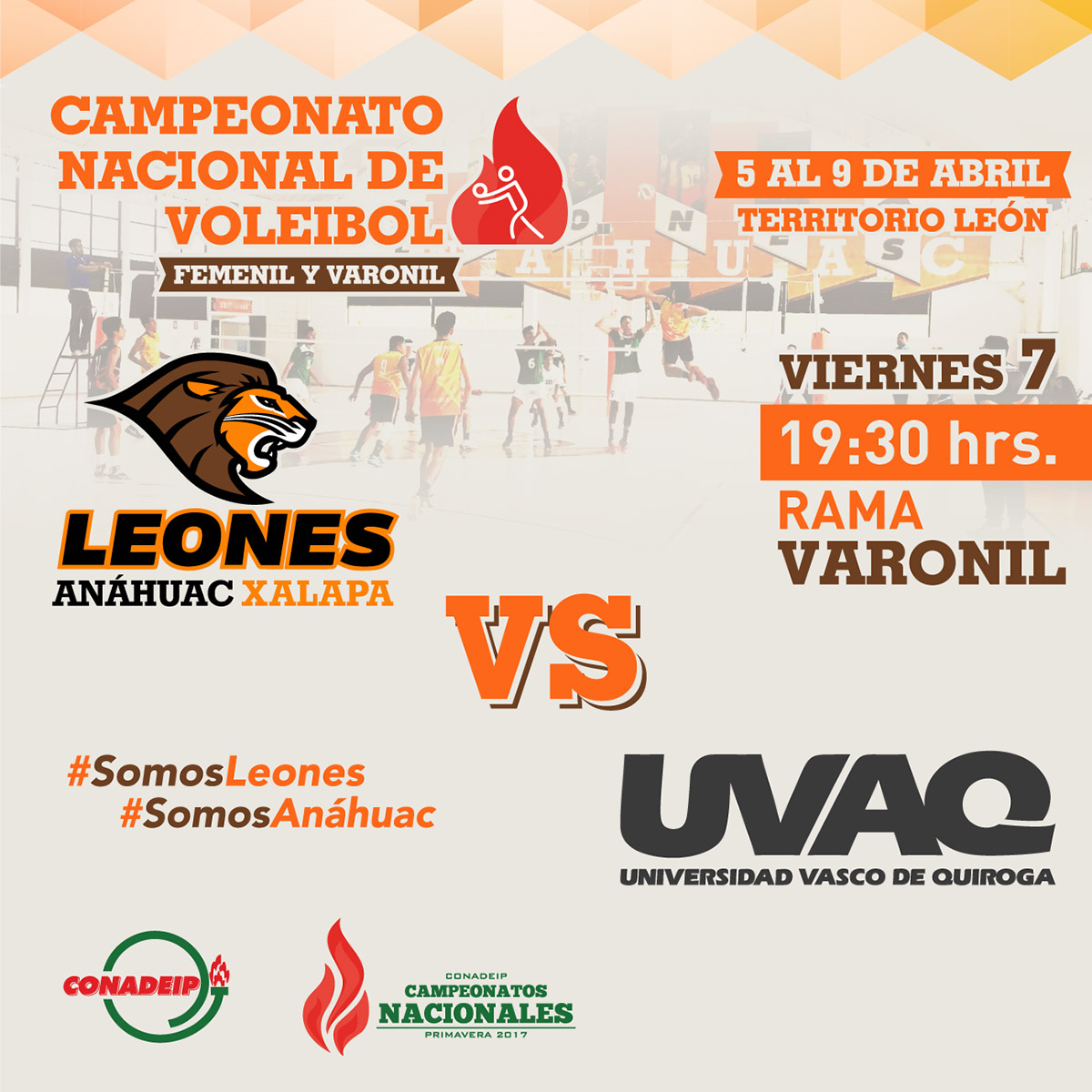 Voleibol Varonil: UAX vs UVAQ