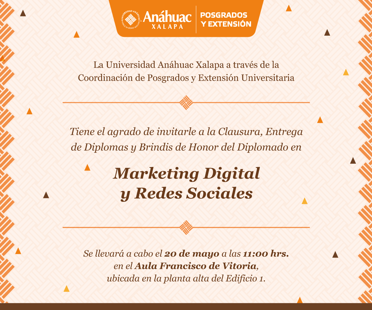 Clausura del Diplomado en Marketing Digital y Redes Sociales