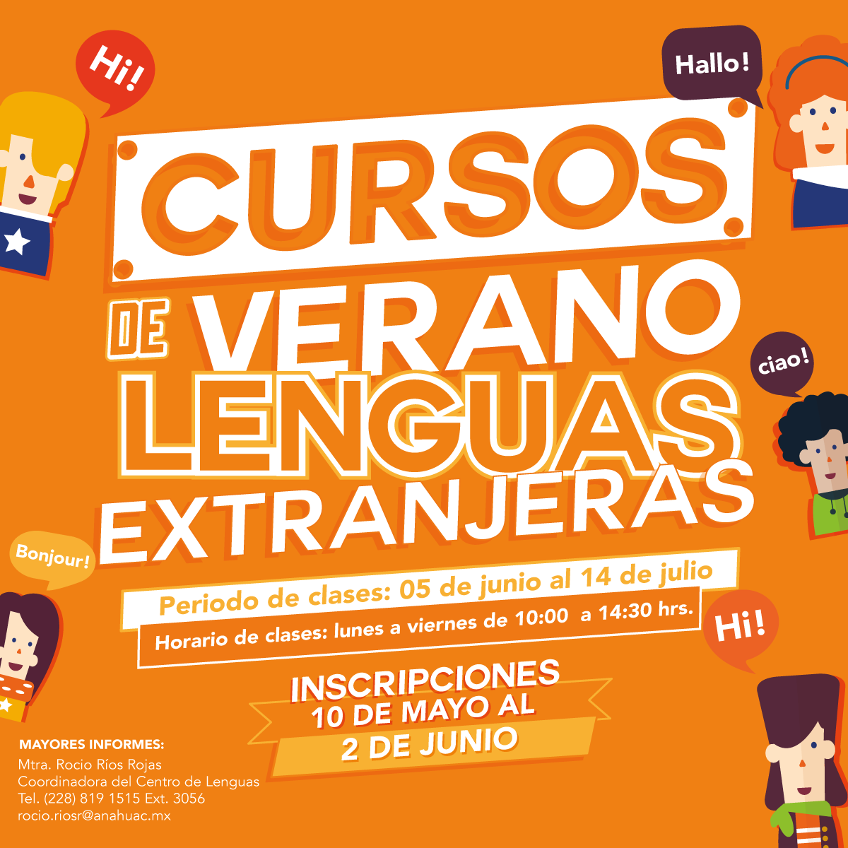 Cursos de Verano de Lenguas Extranjeras