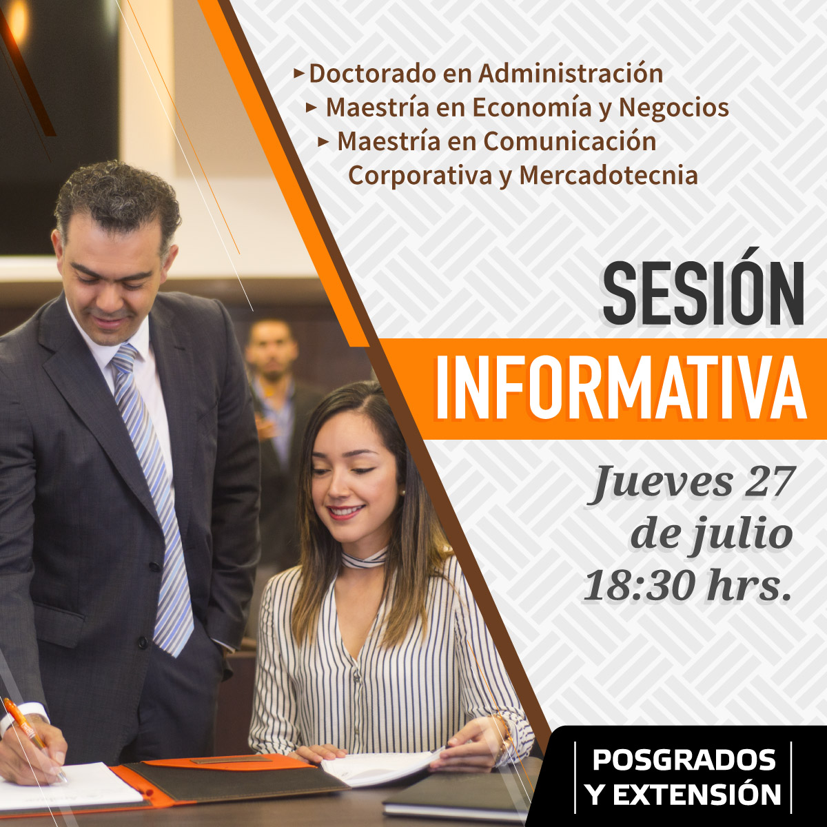 Sesión Informativa de Posgrados