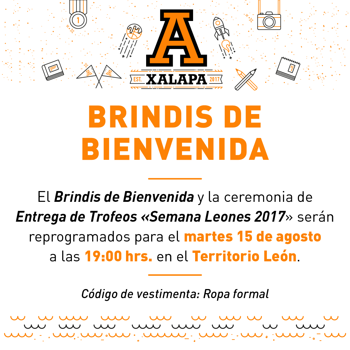 Brindis de Bienvenida y Entrega de Trofeos – BIU 2017