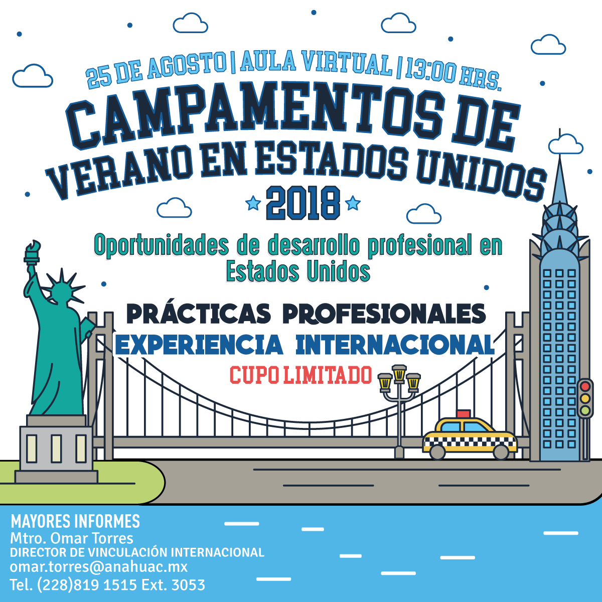 Campamentos de Verano 2018 en Estados Unidos