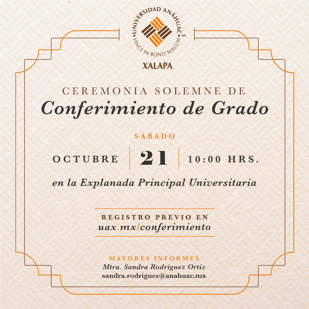 Conferimiento de Grado 2017