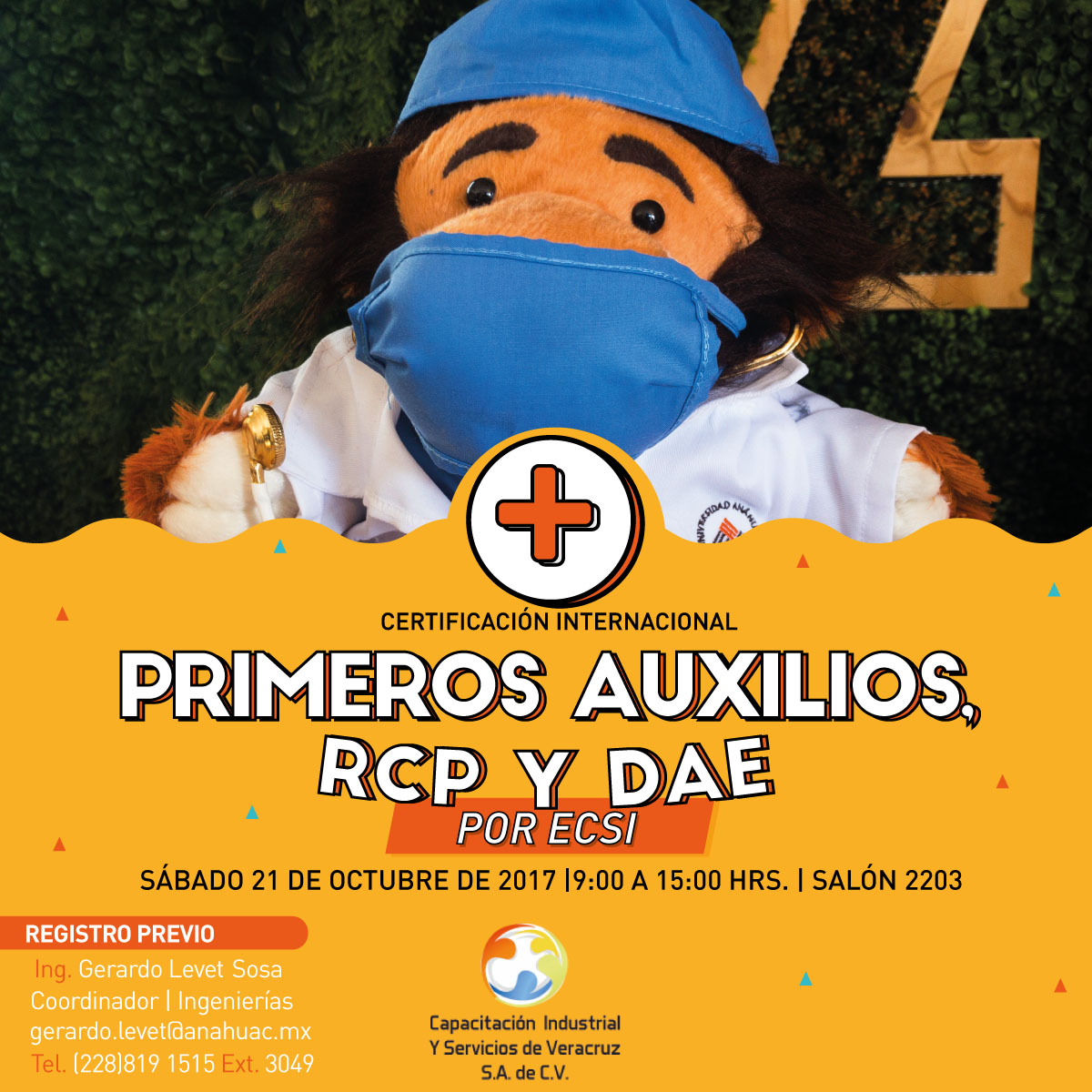 Primeros Auxilios, RCP y DAE