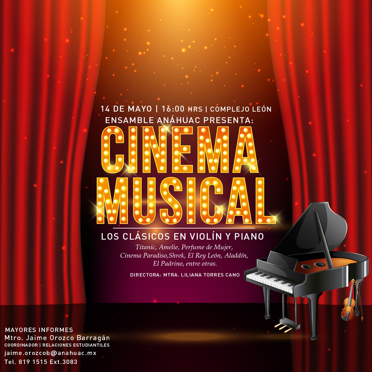 Ensamble Anáhuac: Cinema Musical