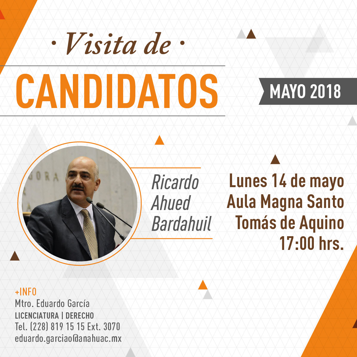 Visita de Candidatos: Elecciones 2018