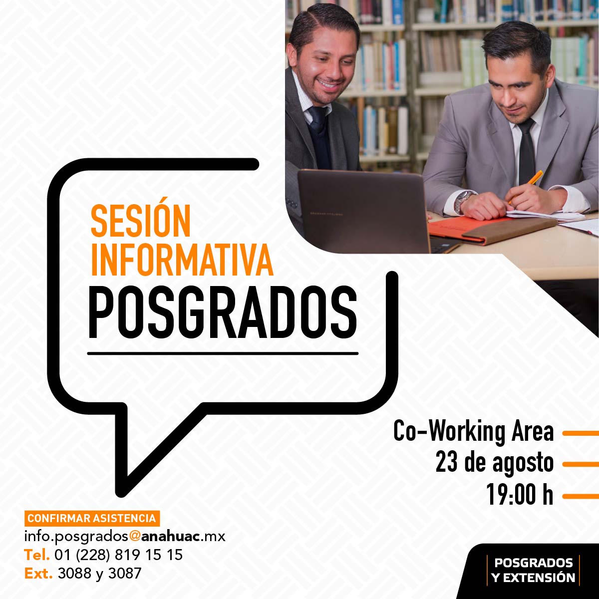 Sesión Informativa de Posgrados