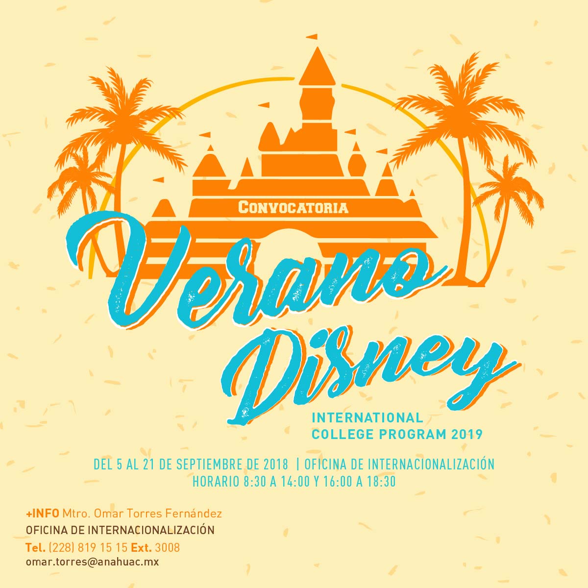 Verano Disney – International College Program 2019