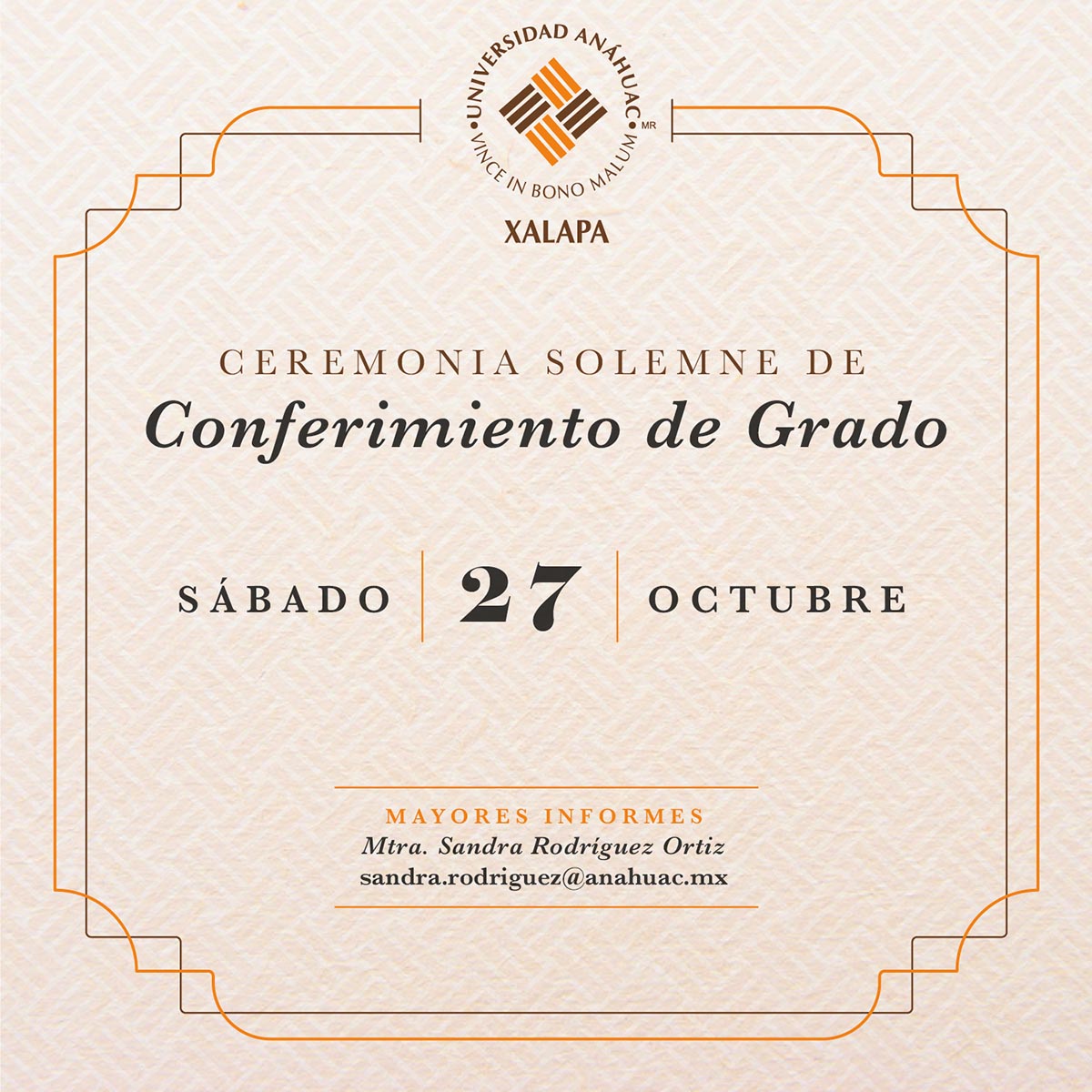 Conferimiento de Grado 2018