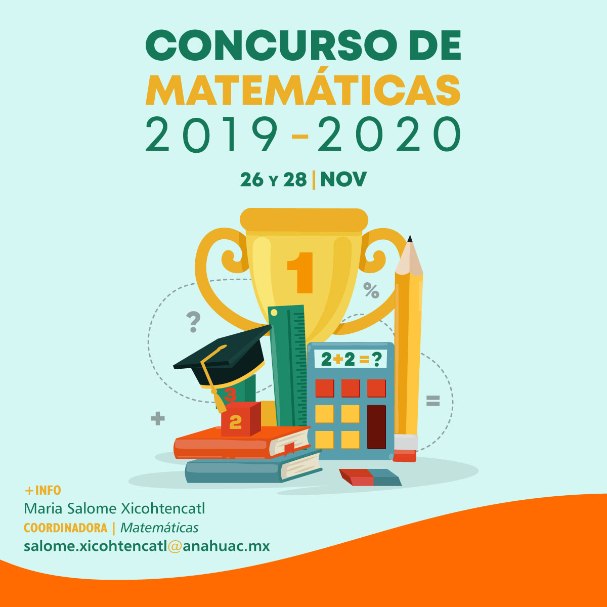 Concurso de Matemáticas Prepa Anáhuac 2019-2020 Concurso de Matemáticas Prepa Anáhuac 2019-2020