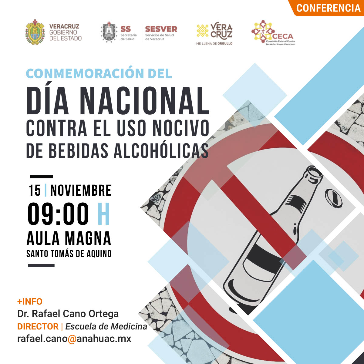 Día Nacional contra el Uso Nocivo de Bebidas Alcohólicas Día Nacional contra el Uso Nocivo de Bebidas Alcohólicas
