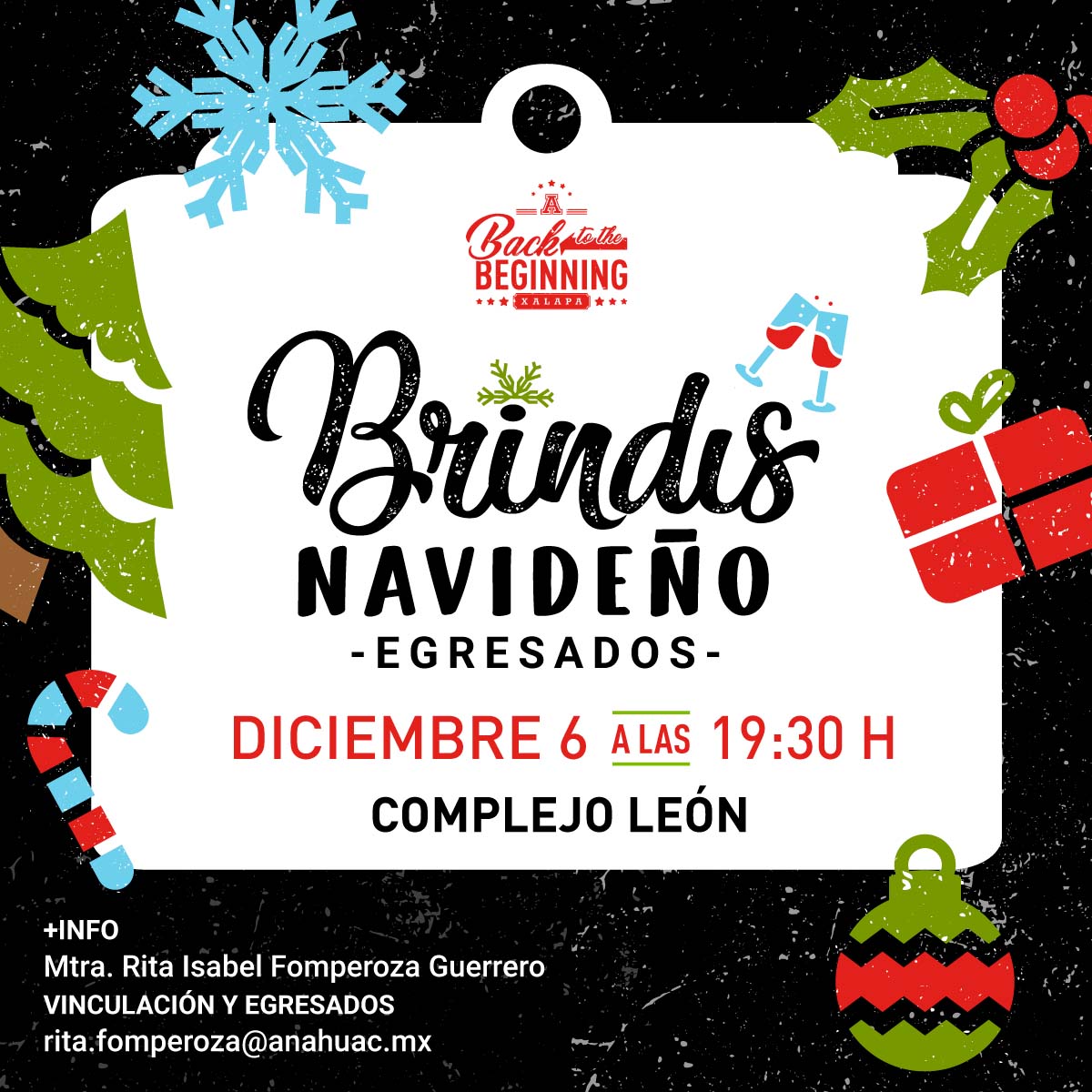 Brindis Navideño de Egresados Brindis Navideño de Egresados