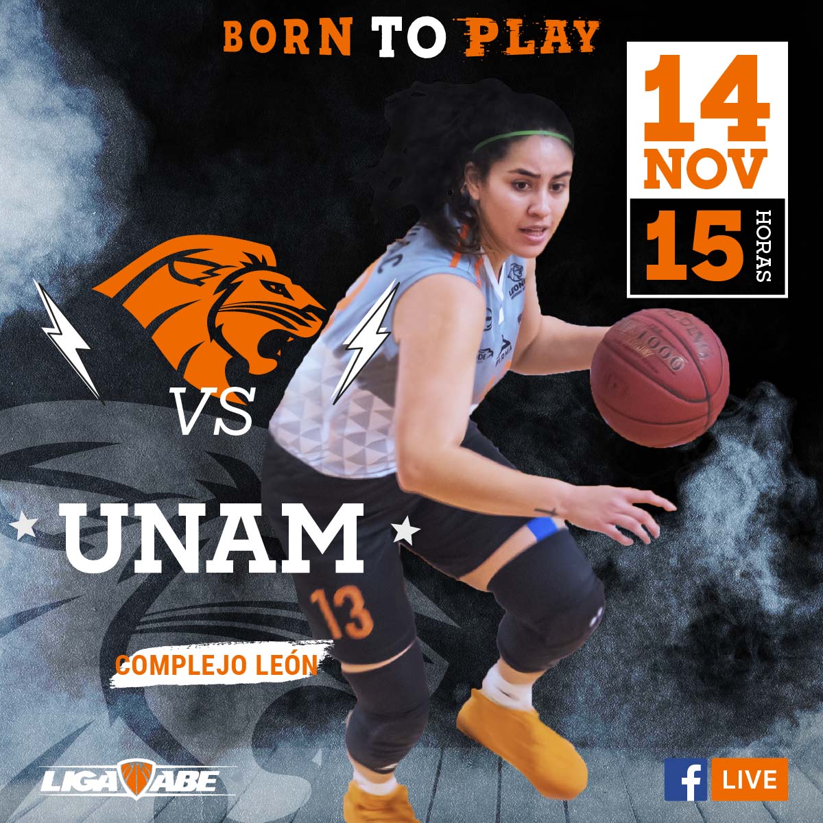 Básquetbol Femenil ABE: Leonas VS UNAM Básquetbol Femenil ABE: Leonas VS UNAM