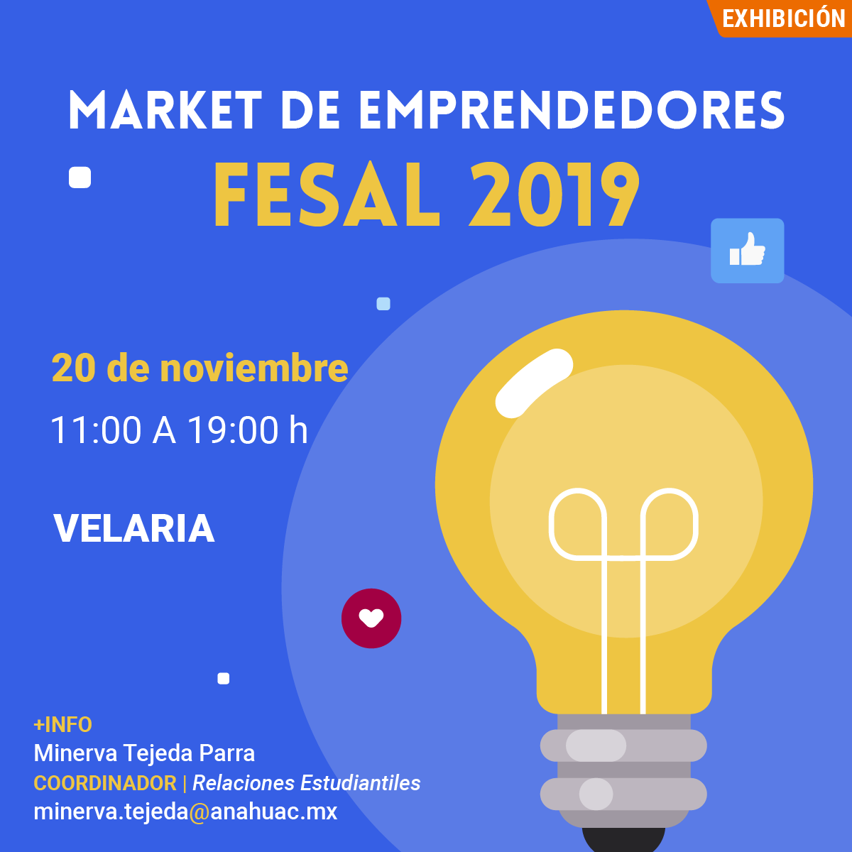 Market de Emprendedores FESAL 2019 Market de Emprendedores FESAL 2019