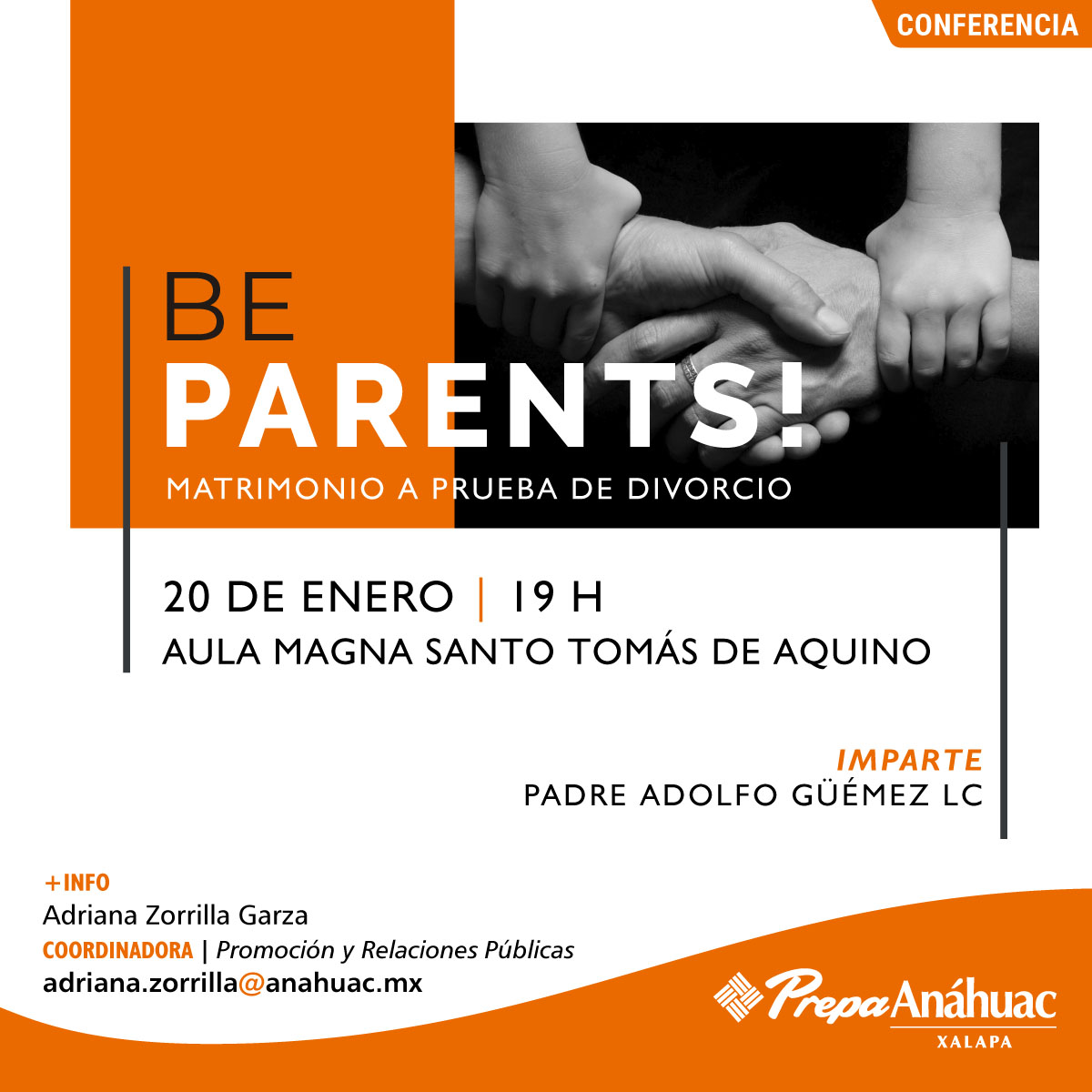 Conferencia Be Parents! Conferencia Be Parents!