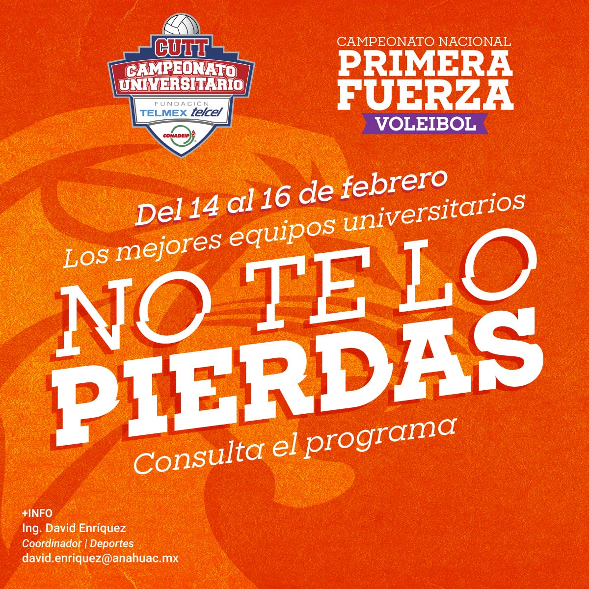 Campeonato Universitario Telmex Telcel de Voleibol Campeonato Universitario Telmex Telcel de Voleibol