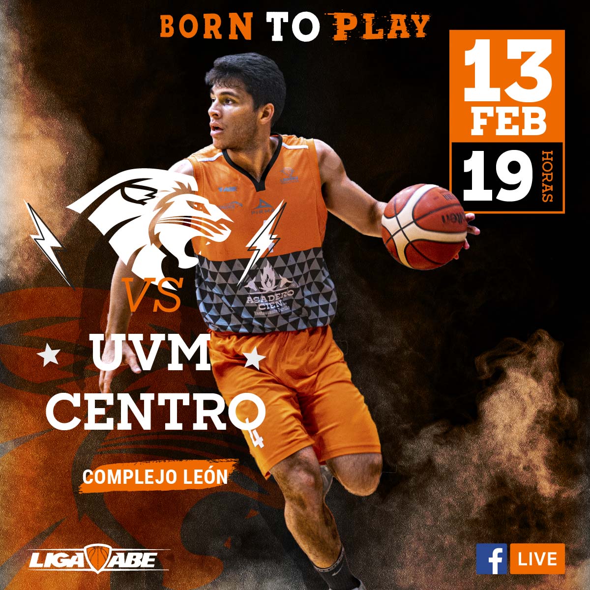 Básquetbol Varonil ABE: Leones vs UVM Centro Básquetbol Varonil ABE: Leones vs UVM Centro