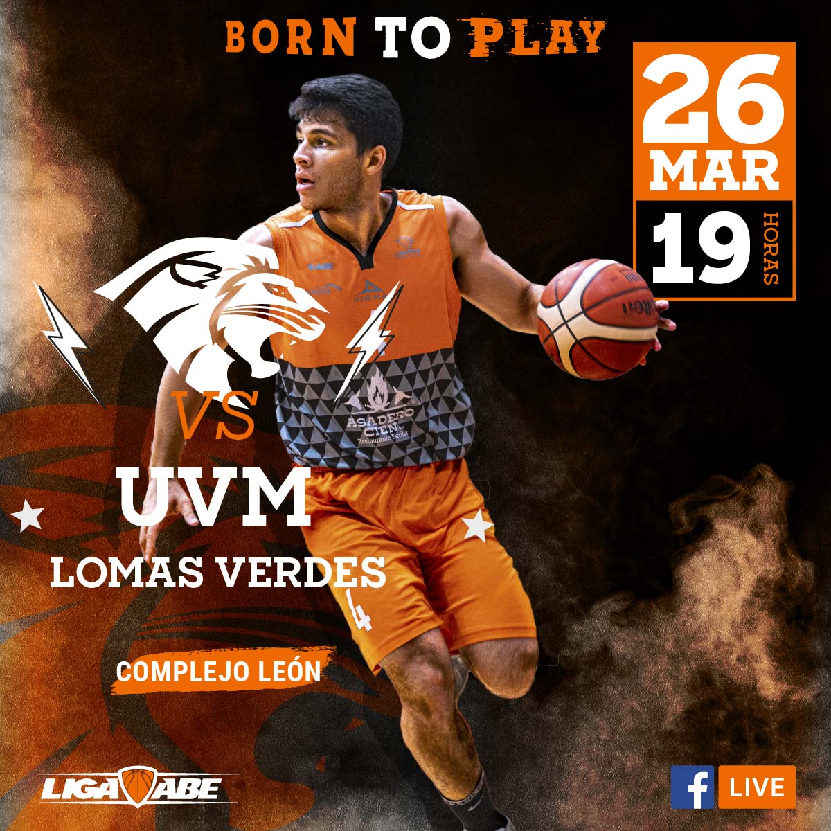 Básquetbol Varonil ABE: Leones vs UVM Lomas Verdes Básquetbol Varonil ABE: Leones vs UVM Lomas Verdes