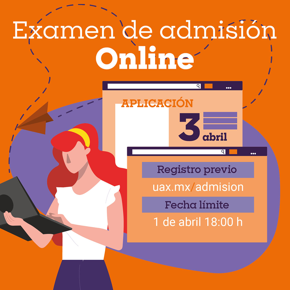 Examen de Admisión Online Examen de Admisión Online