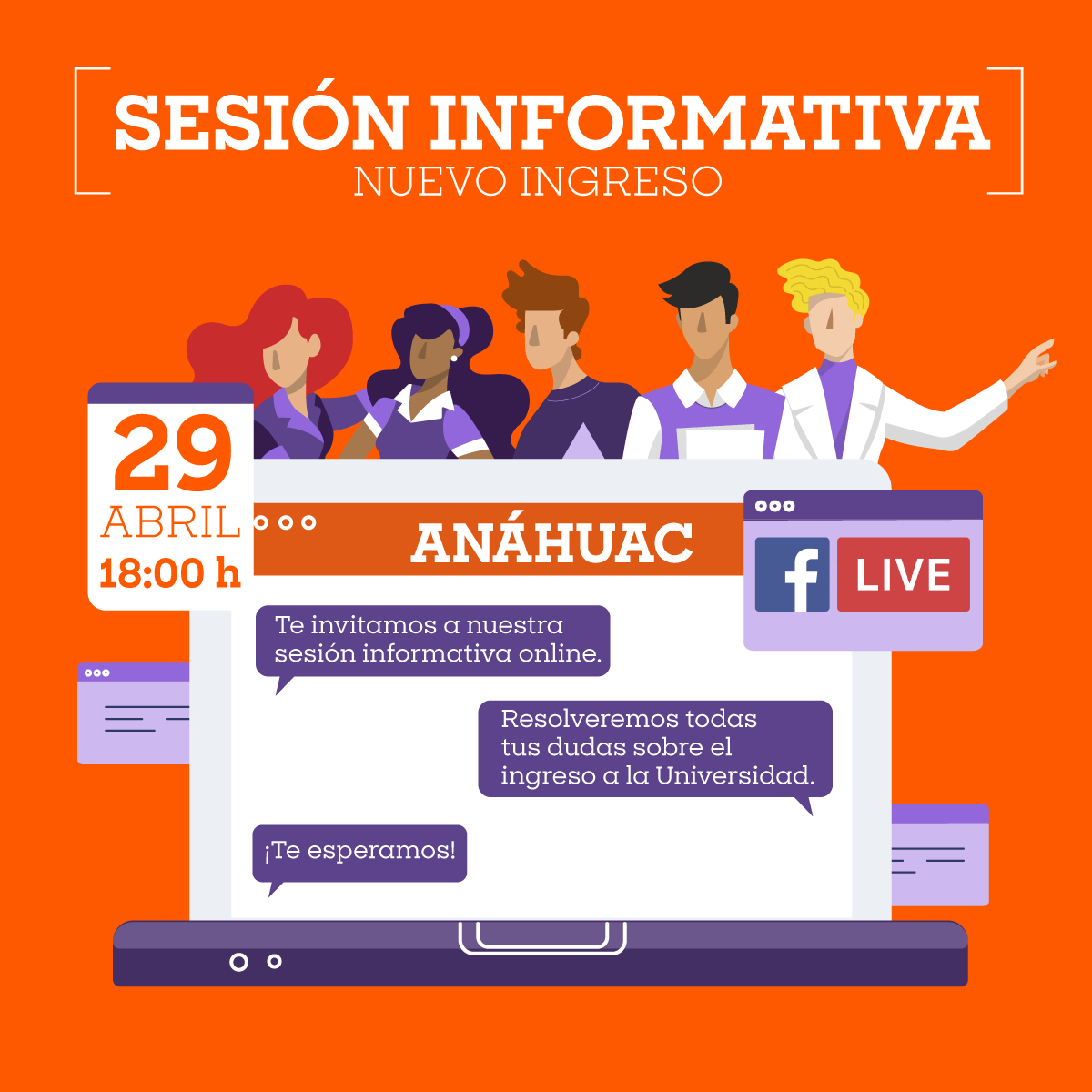 Sesión Informativa para Nuevo Ingreso Sesión Informativa para Nuevo Ingreso