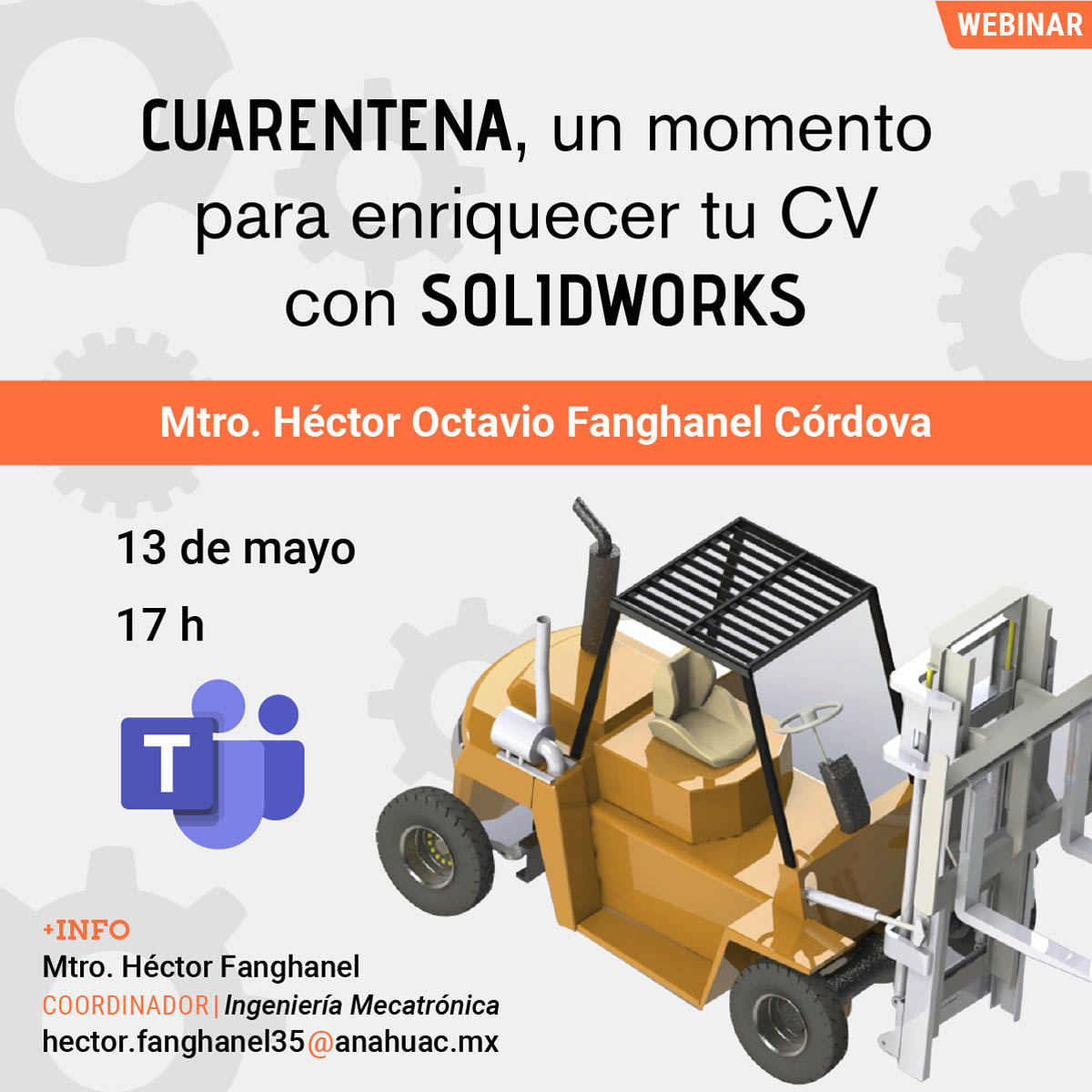 Cuarentena, un Momento para Enriquecer tu CV con SolidWorks Cuarentena, un Momento para Enriquecer tu CV con SolidWorks