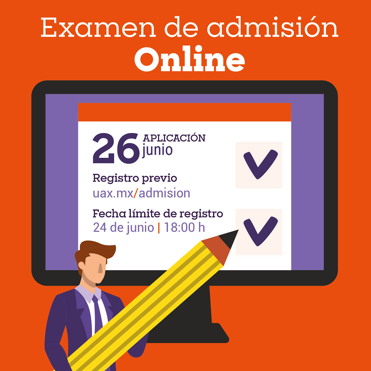 Examen de Admisión Online Examen de Admisión Online