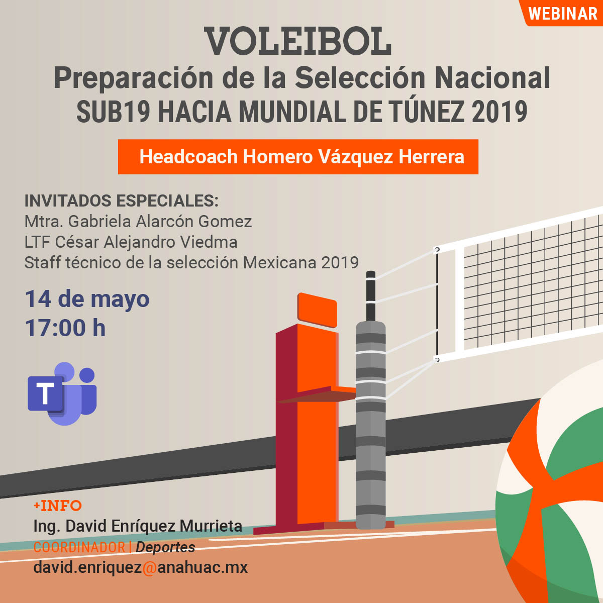 Voleibol: Preparación de la Selección Nacional SUB19 Hacia el Mundial de Túnez 2019 Voleibol: Preparación de la Selección Nacional SUB19 Hacia el Mundial de Túnez 2019