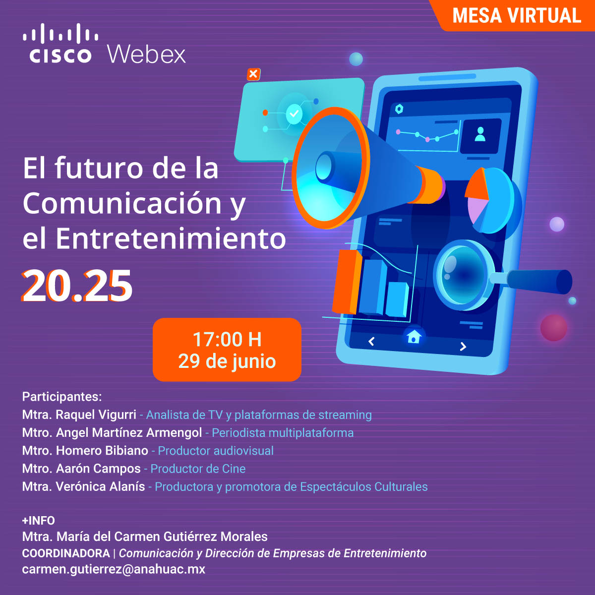 El Futuro de la Comunicación y el Entretenimiento 20.25 El Futuro de la Comunicación y el Entretenimiento 20.25