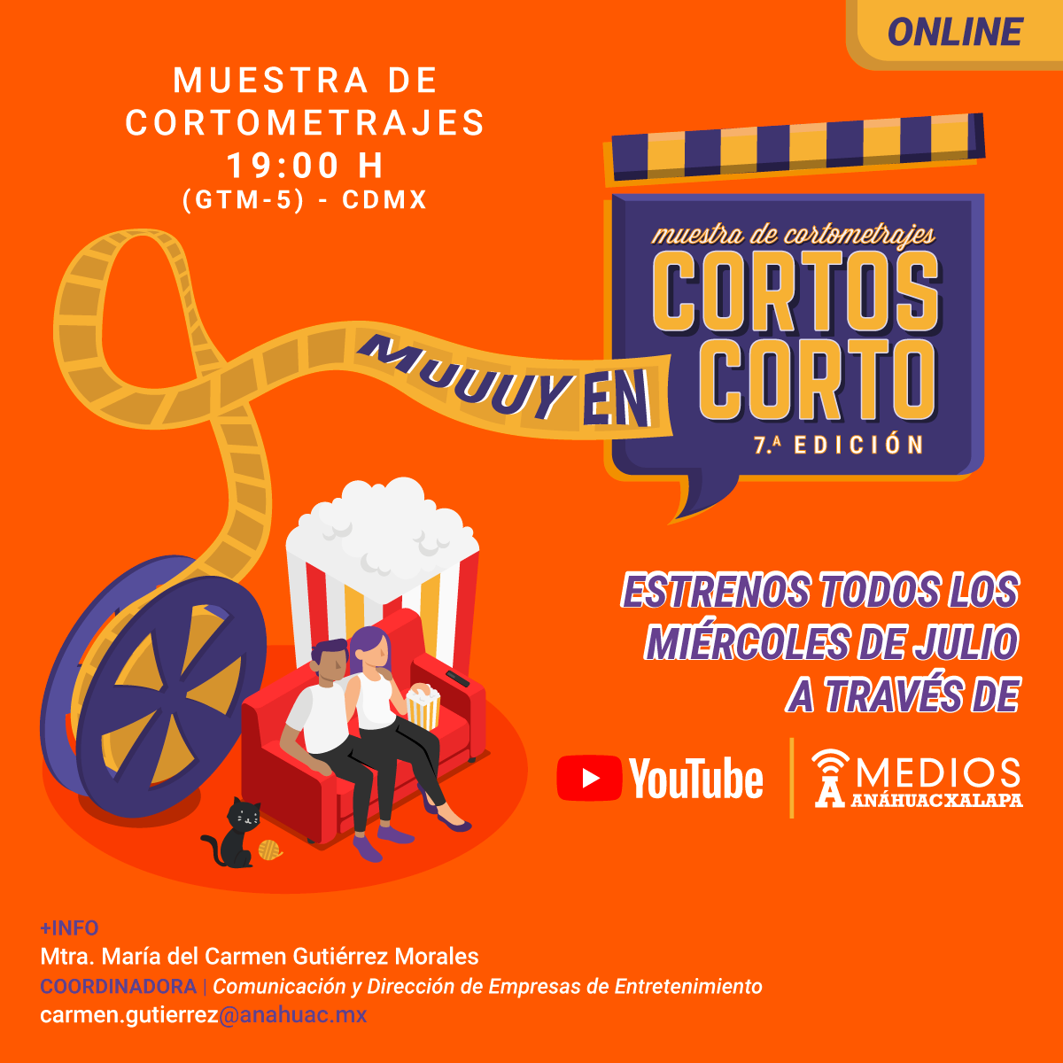 Cortos Muuuy en Corto: Muestra de Cortometrajes 7.a Edición Cortos Muuuy en Corto: Muestra de Cortometrajes 7.a Edición