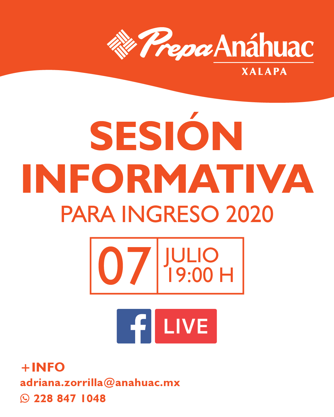 Sesión Informativa para Ingreso Sesión Informativa para Ingreso