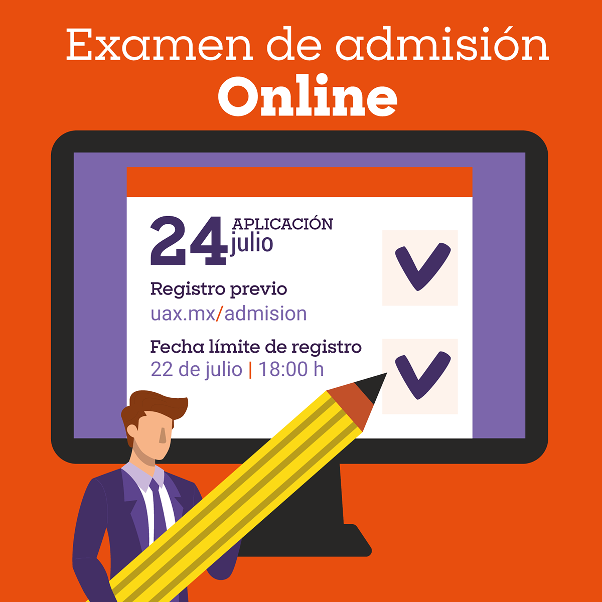 Examen de Admisión Online Examen de Admisión Online