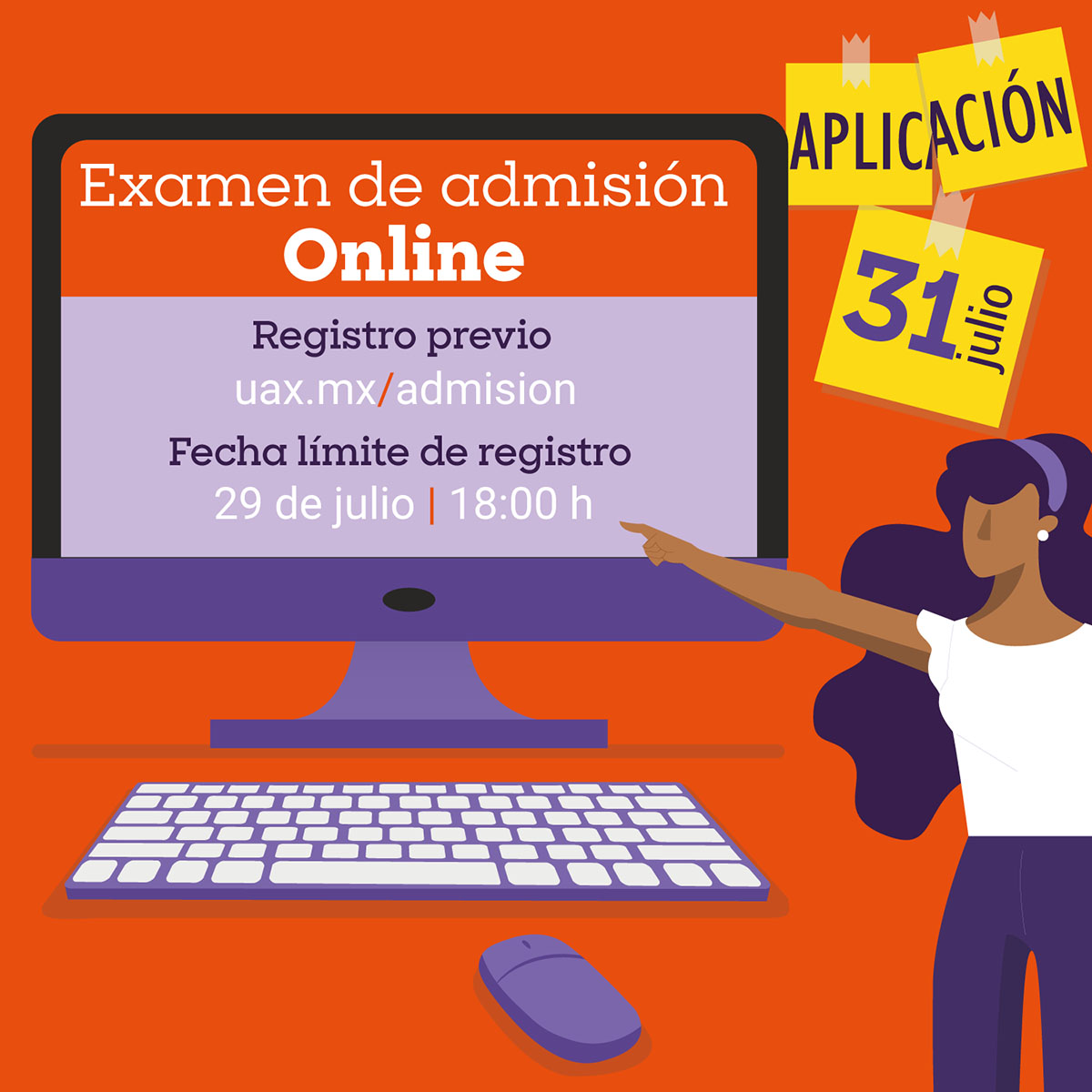 Examen de Admisión Online Examen de Admisión Online