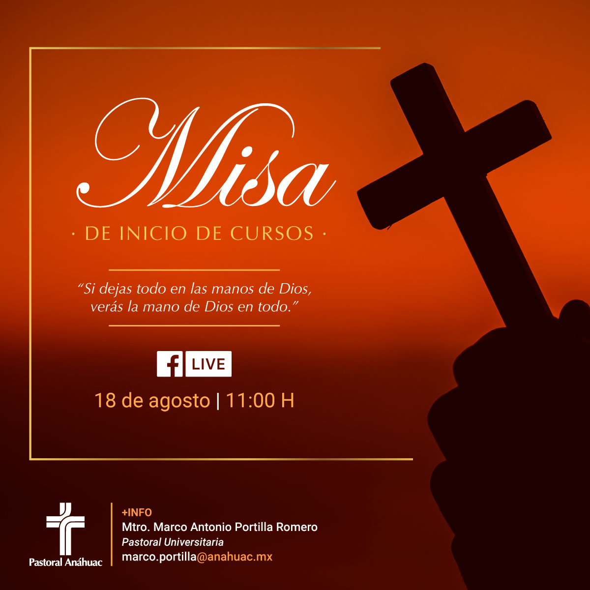 Misa de Inicio de Cursos Misa de Inicio de Cursos