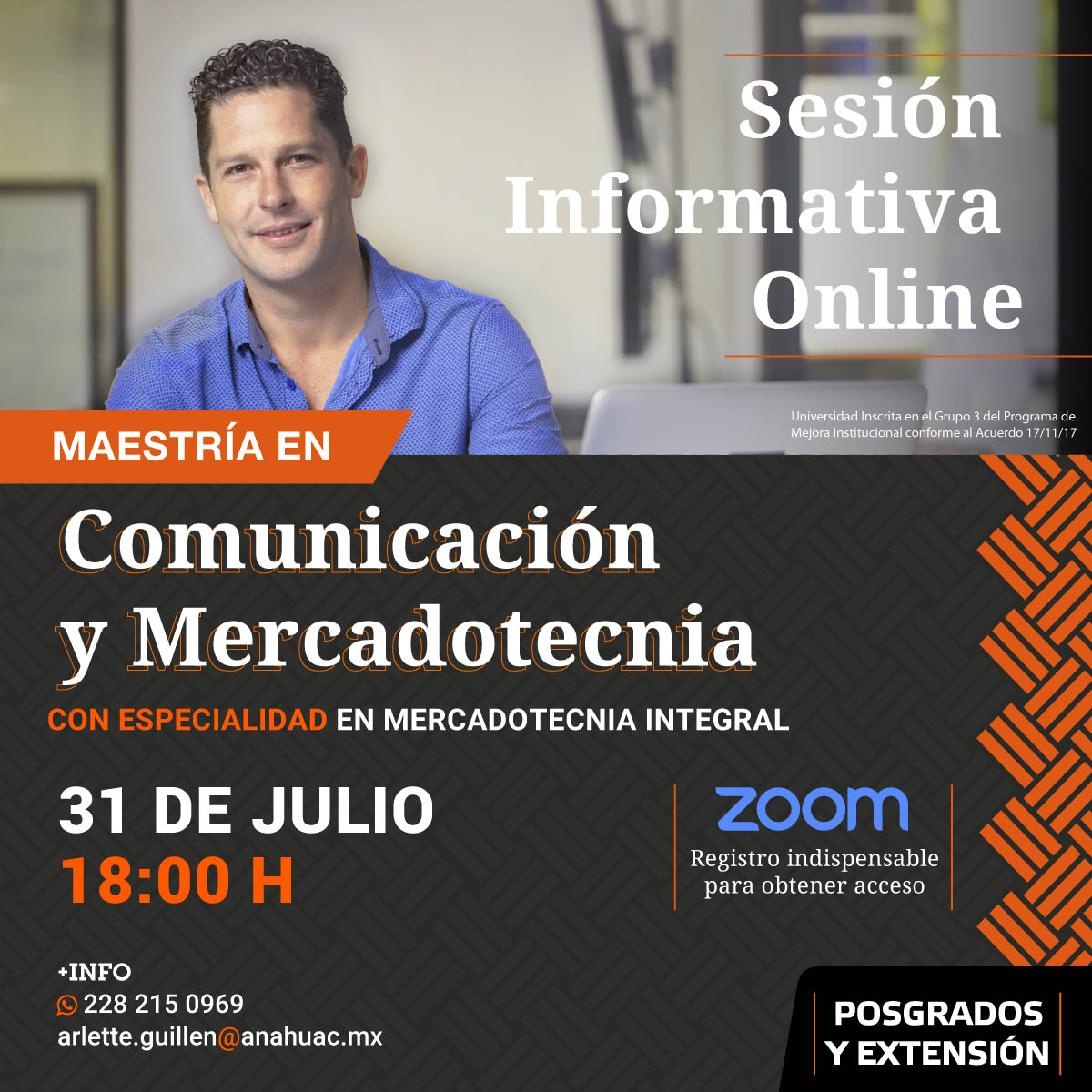 Sesión Informativa Online