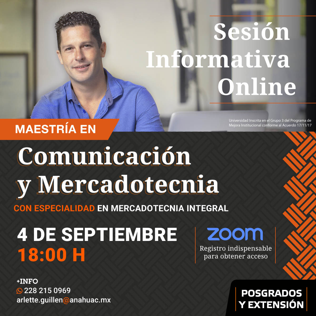 Sesión Informativa Online Sesión Informativa Online