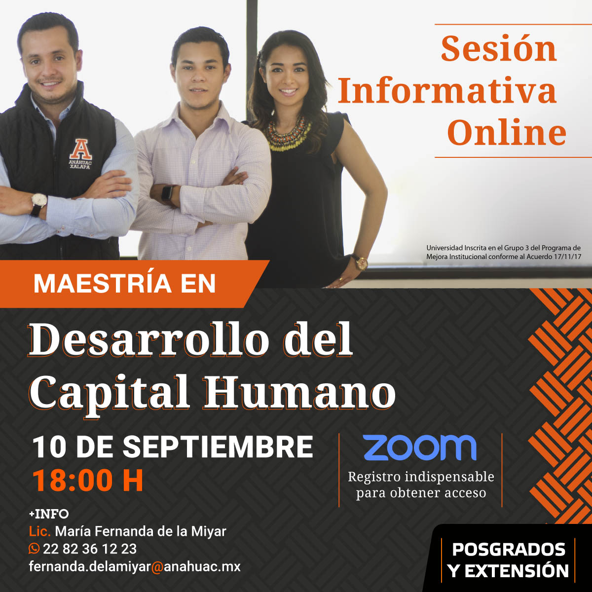 Sesión Informativa Online Sesión Informativa Online