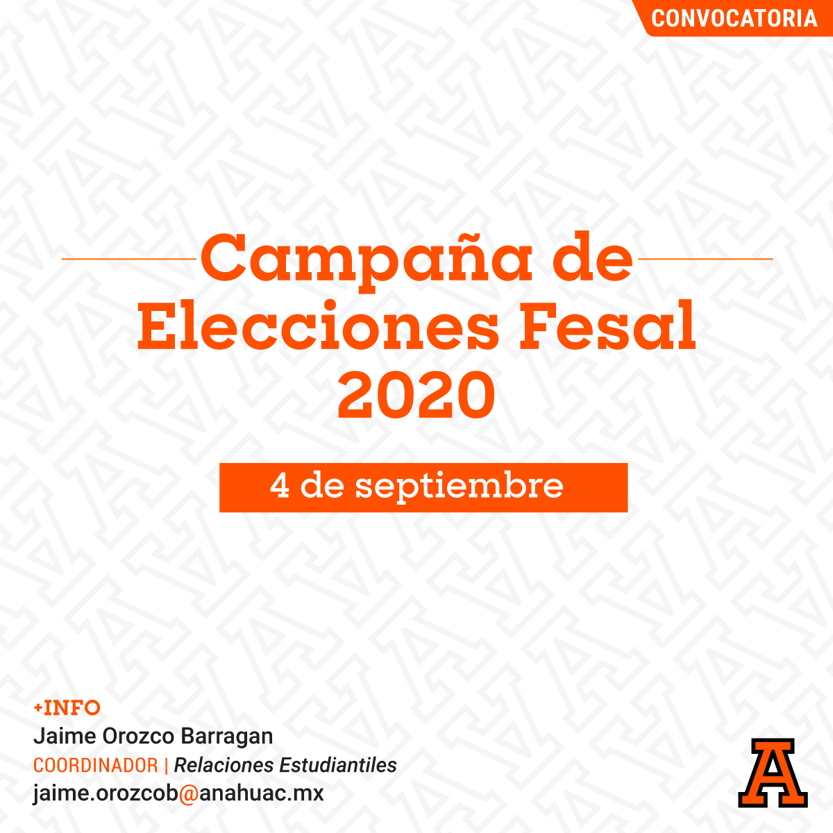 Campaña de Elecciones FESAL Campaña de Elecciones FESAL