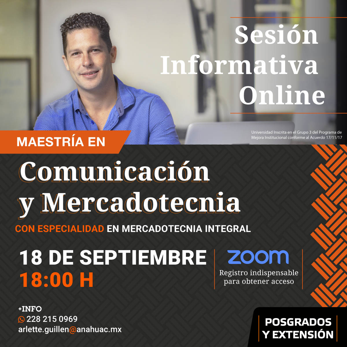 Sesión Informativa Online Sesión Informativa Online