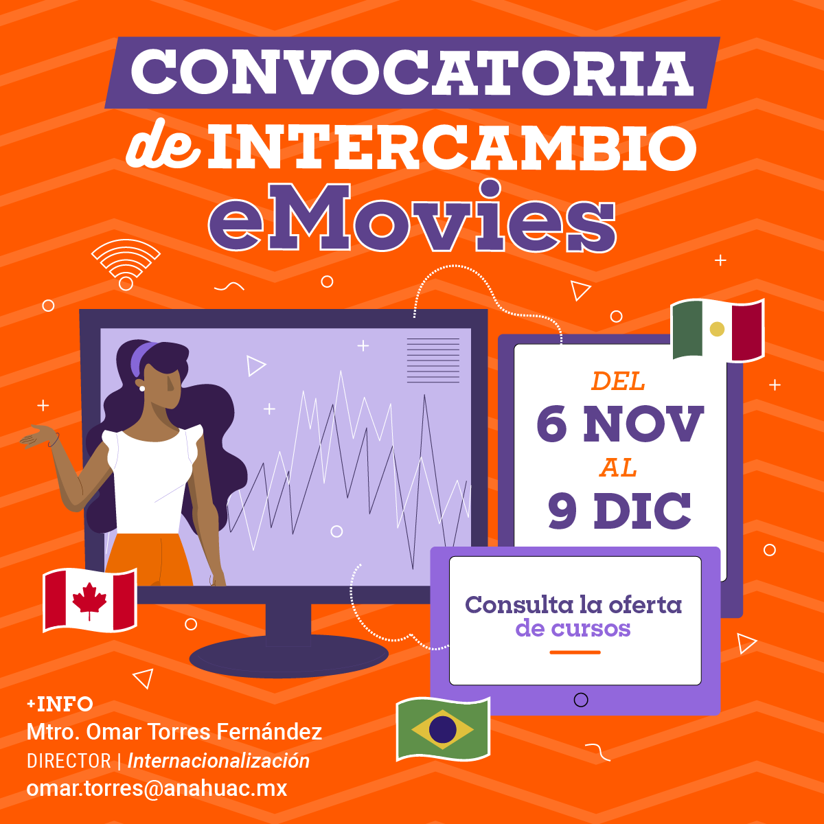 Convocatoria eMovies para Movilidad Virtual Convocatoria eMovies para Movilidad Virtual