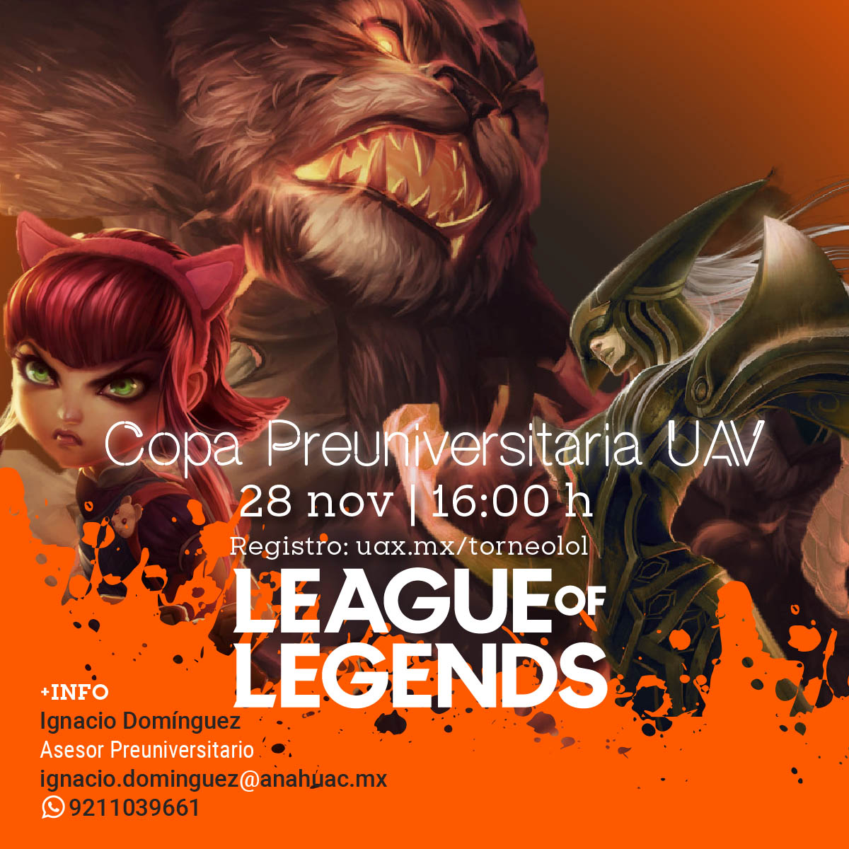 Copa Preuniversitaria UAV League of Legends Copa Preuniversitaria UAV League of Legends