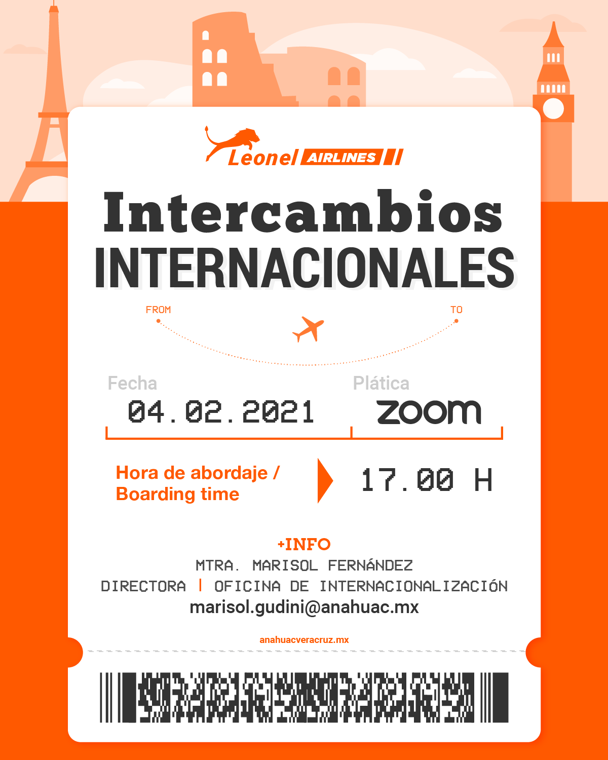 Intercambios Internacionales Intercambios Internacionales