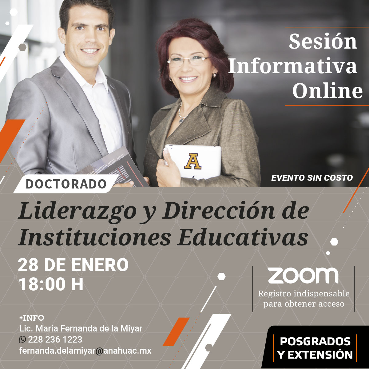 Sesión Informativa Online Sesión Informativa Online