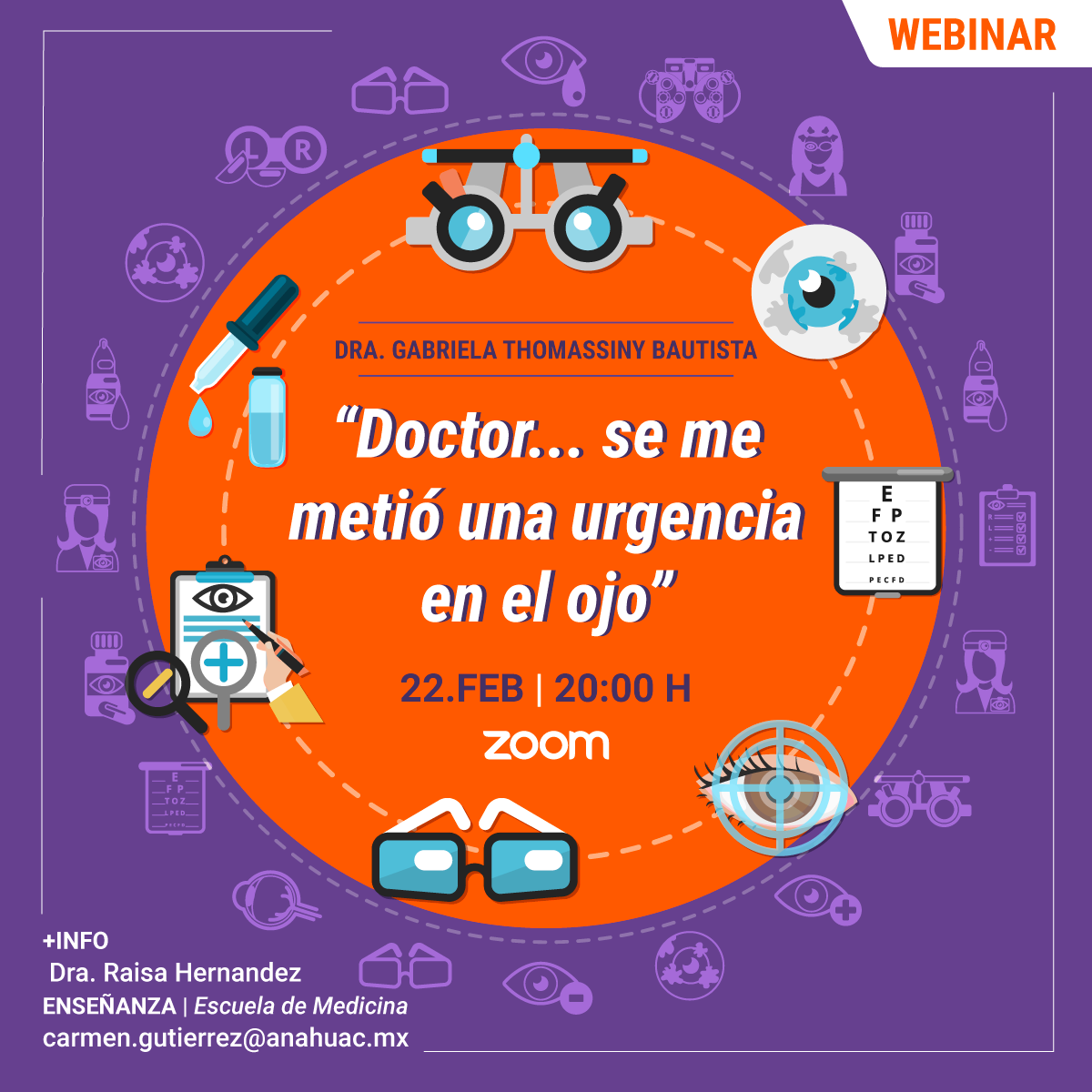 Doctor… se me Metió una Urgencia en el Ojo Doctor… se me Metió una Urgencia en el Ojo