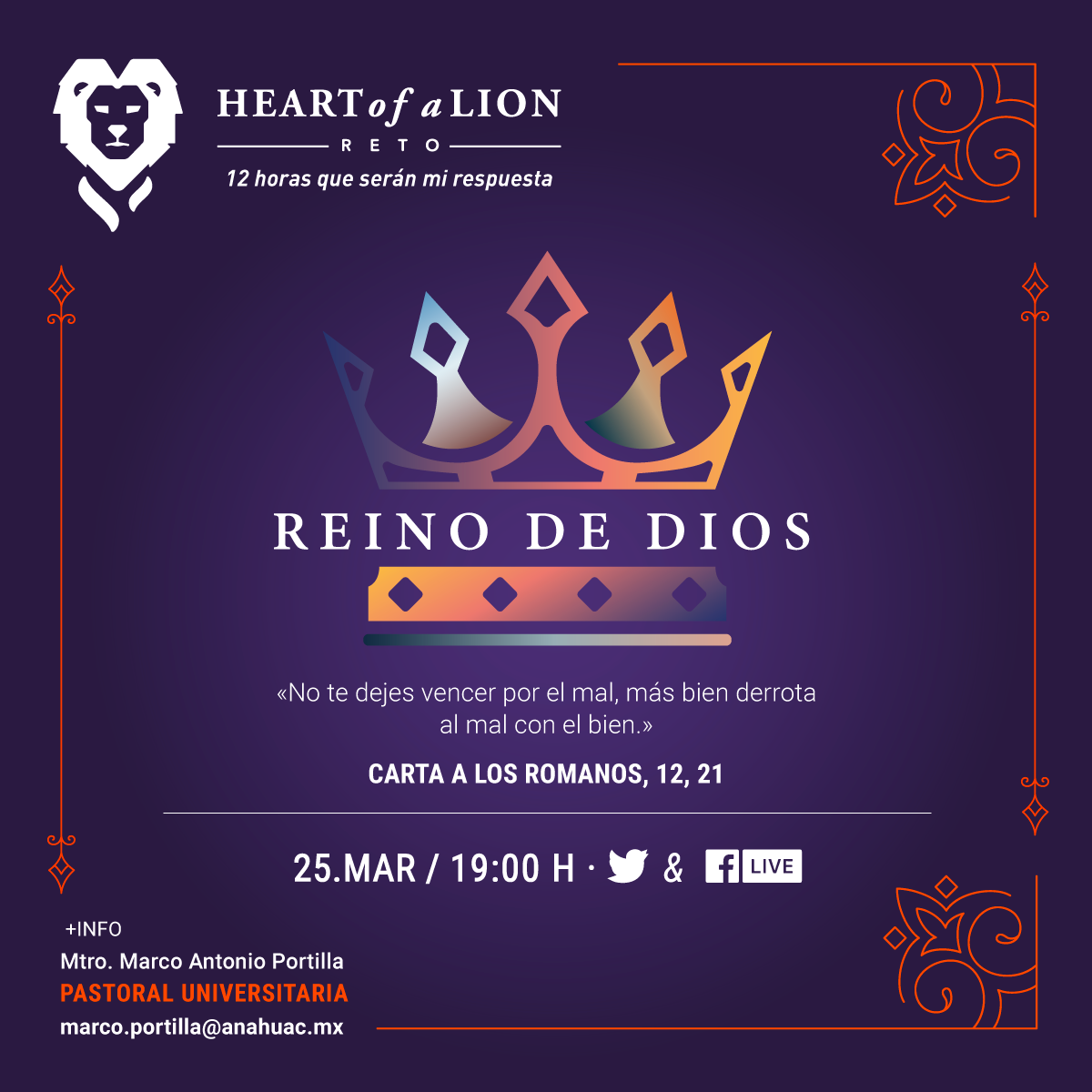 Heart of a Lion: Reino de Dios Heart of a Lion: Reino de Dios