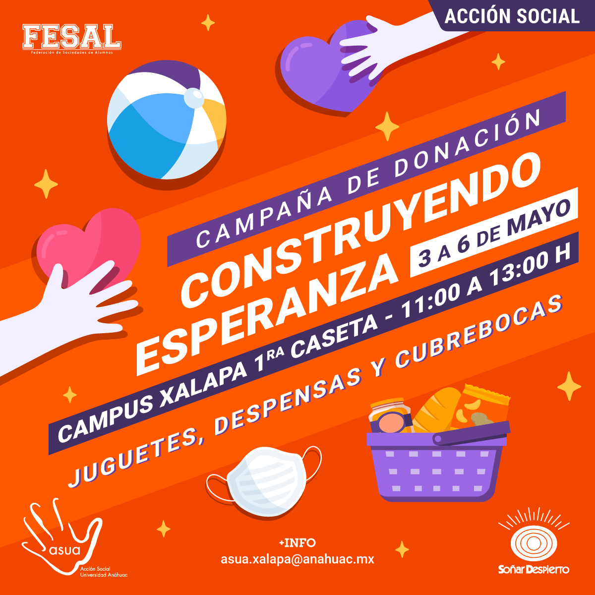 Campaña de Donación Construyendo Esperanza Campaña de Donación Construyendo Esperanza