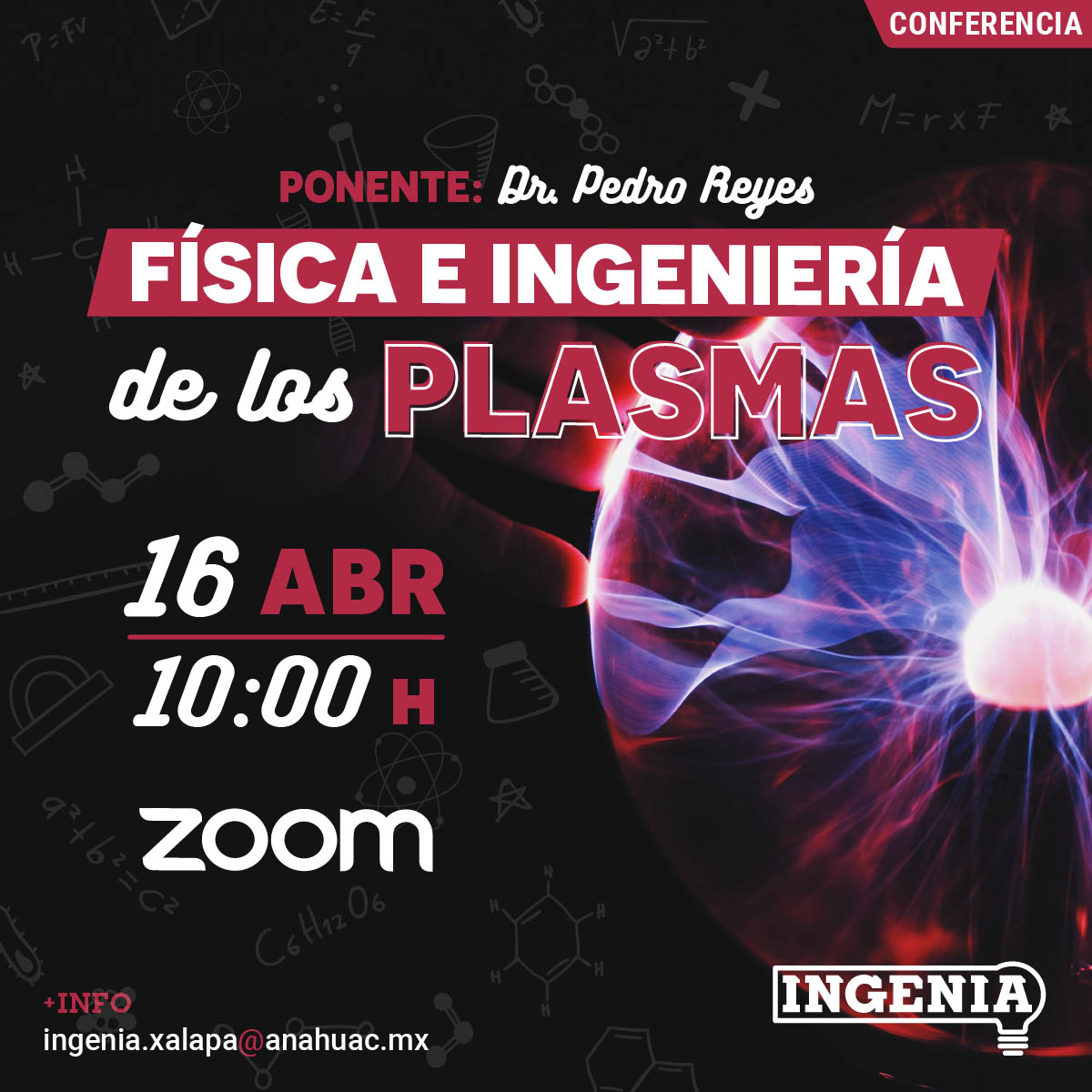 Física e Ingeniería de los Plasmas Física e Ingeniería de los Plasmas